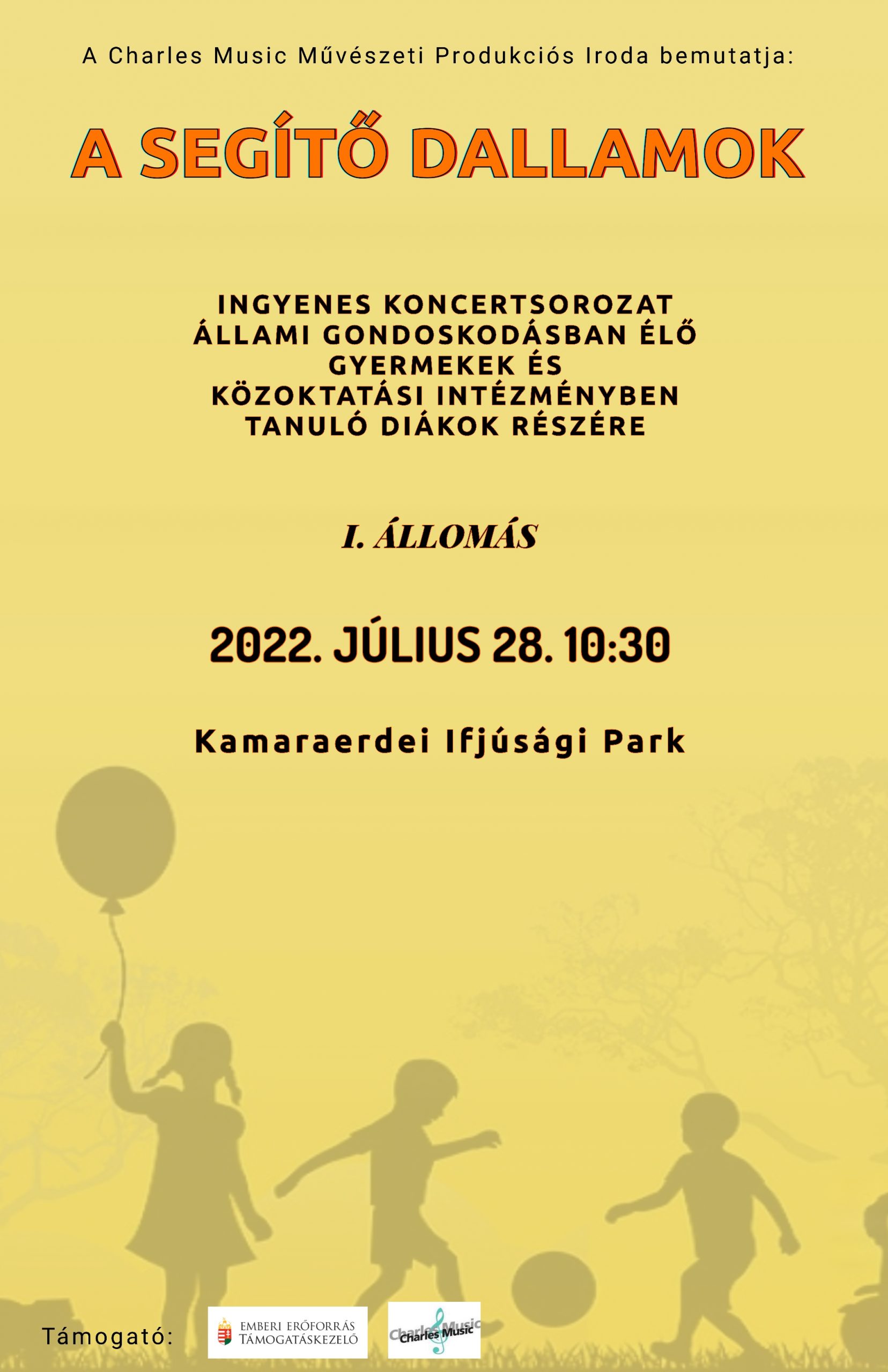 2022.07.28.  Új koncertsorozatot indítunk útjára A segítő dallamok címmel
